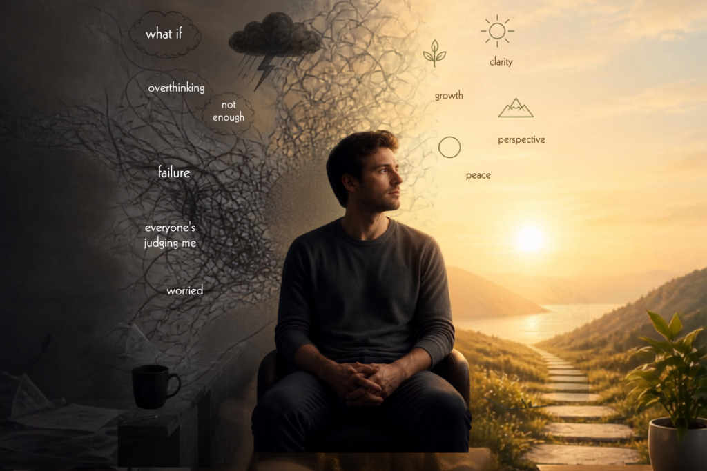 Bhagavad Gita lesson on overcoming overthinking and focusing on what you can control