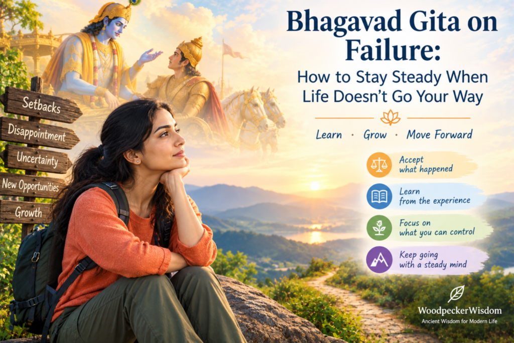 Bhagavad Gita on Failure: How to Stay Steady When Life Doesn’t Go Your Way